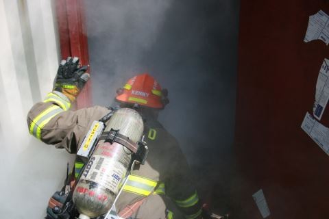 Firefighter with Smoke 2