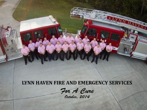 Lynn Haven Fire And Emergency Services For A Cure Group Aerial Picture October 2014