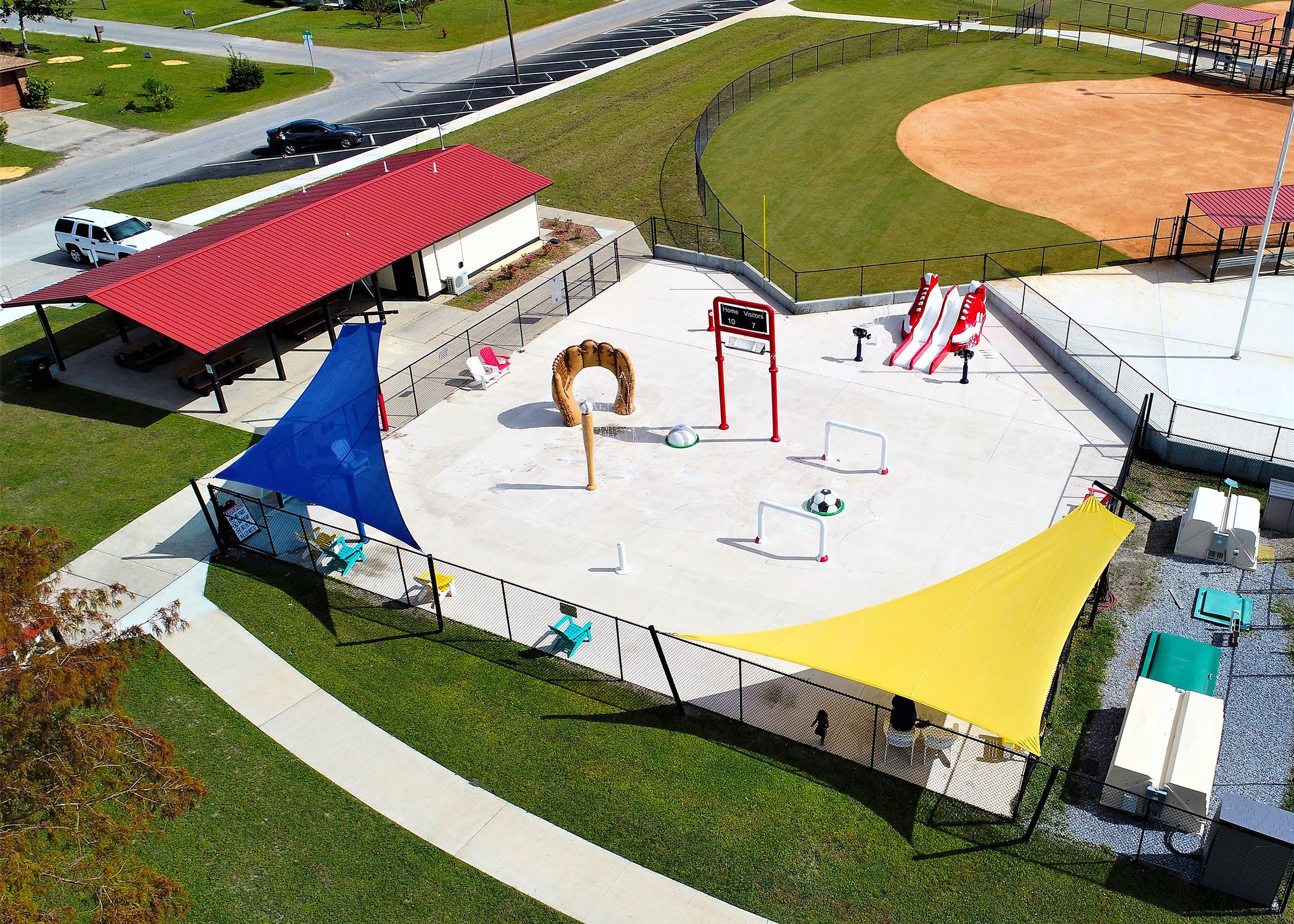 LEON MILLER SPLASH PARK PLAQUE